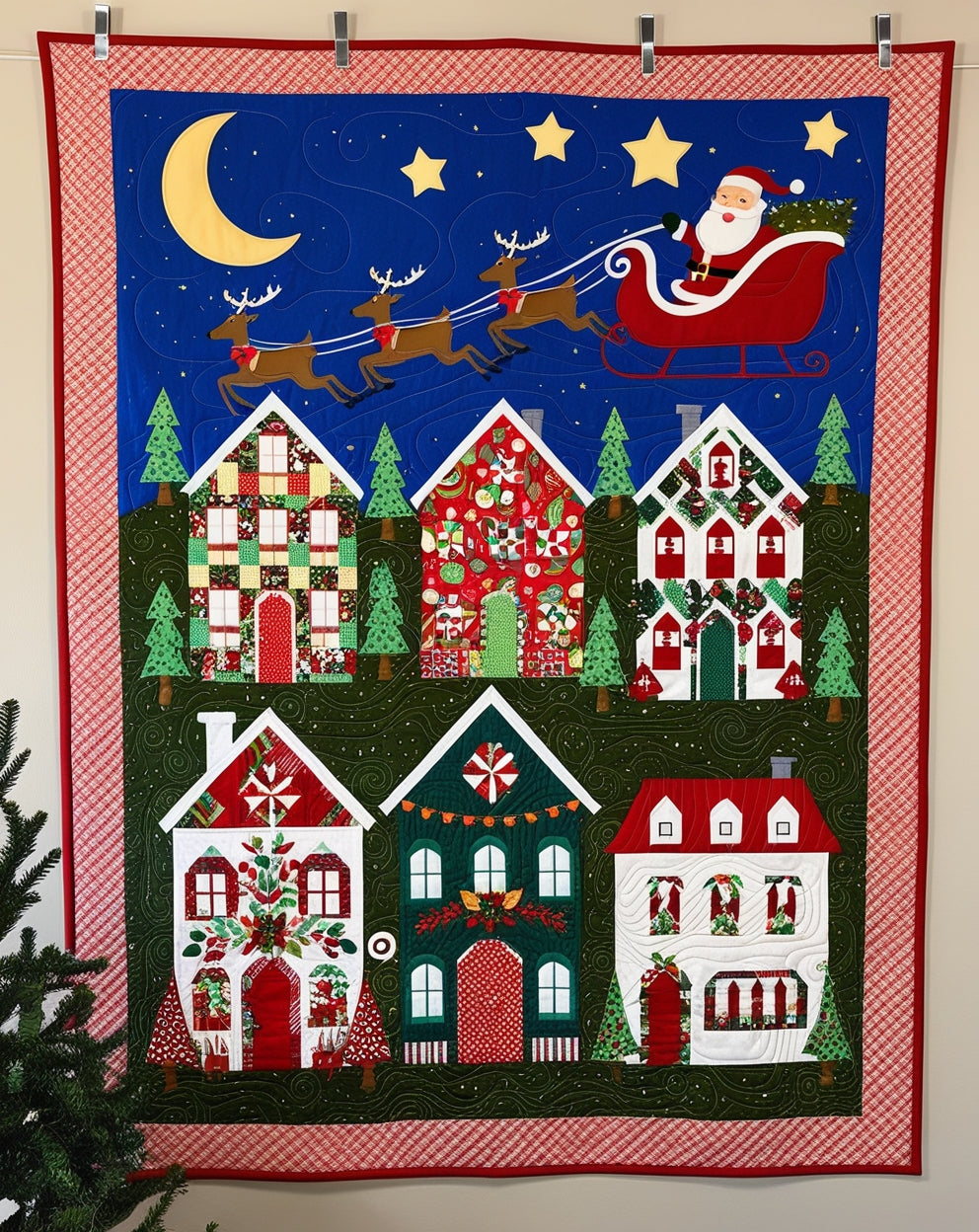 Christmas Night NTA281024161 Quilt Blanket