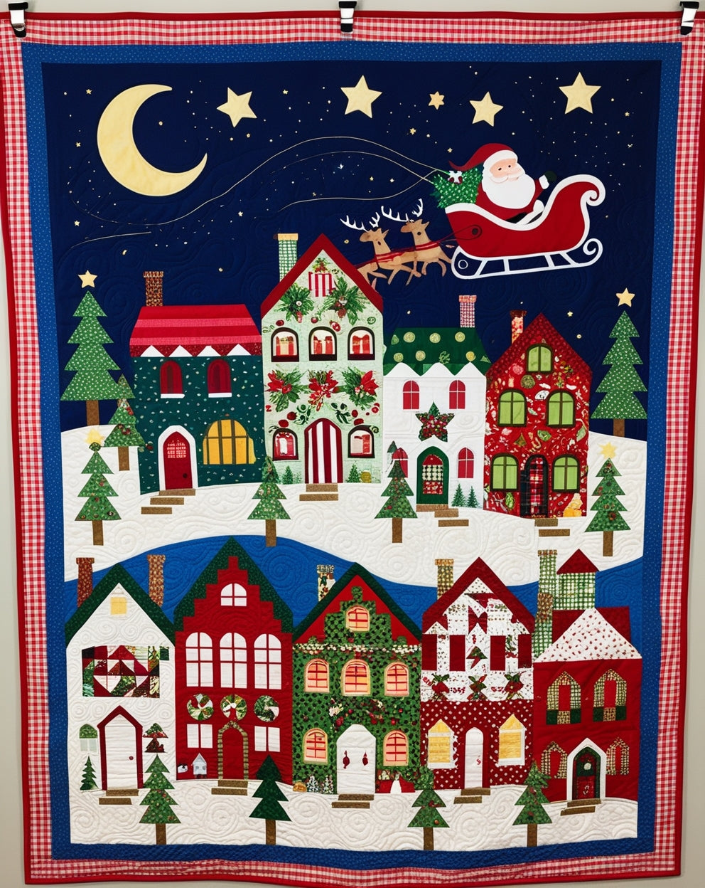 Christmas Night NTA281024163 Quilt Blanket