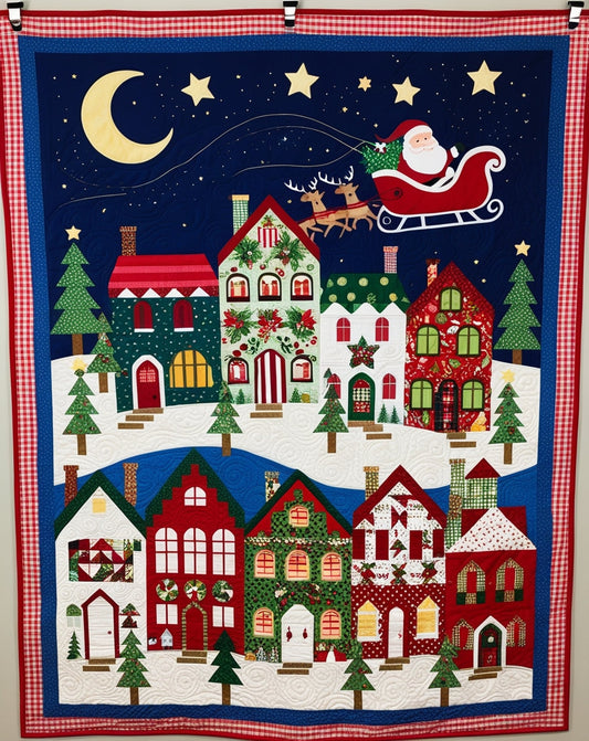 Christmas Night NTA281024163 Quilt Blanket