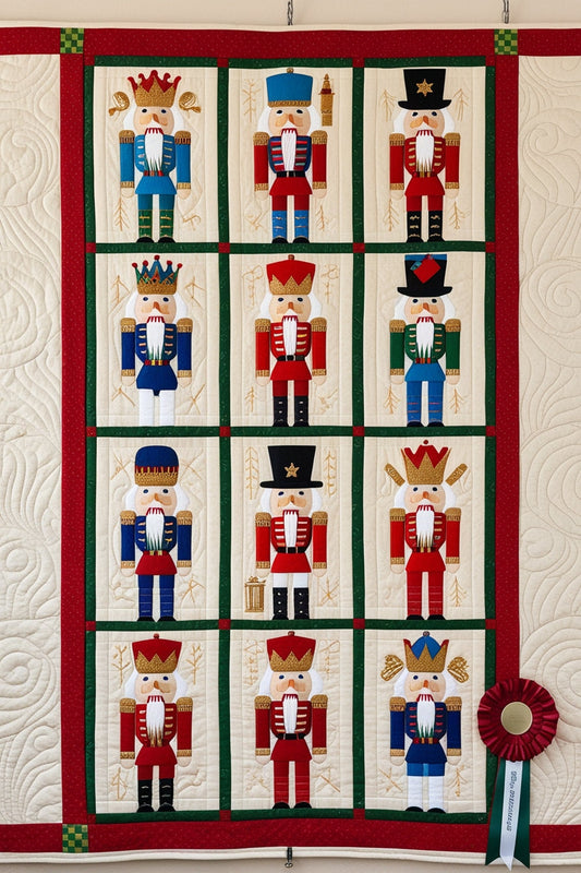 Christmas Nutcracker NTA151024133 Quilt Blanket