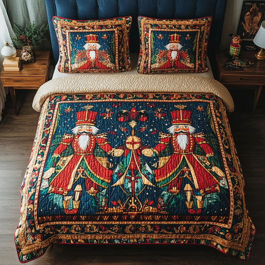 Christmas Nutcracker TAI041124275 Quilt Bedding Set