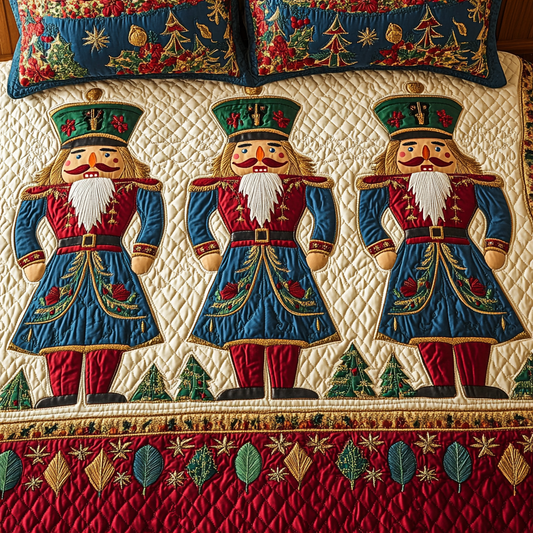 Christmas Nutcracker TAI041124277 Quilt Bedding Set