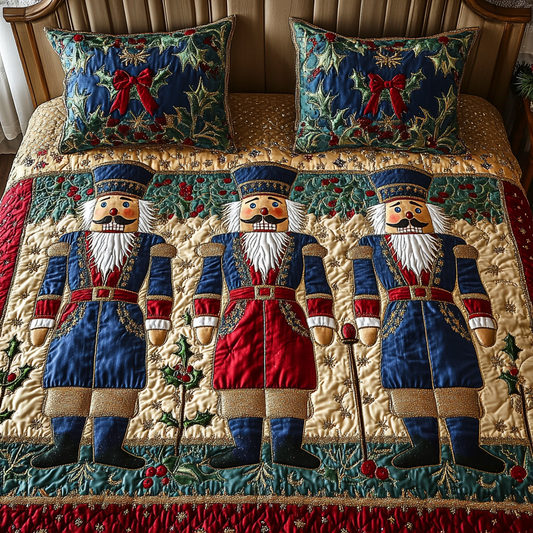 Christmas Nutcracker TAI041124280 Quilt Bedding Set