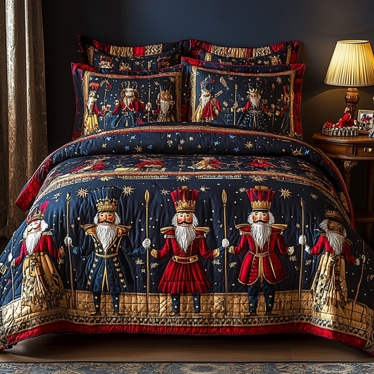 Christmas Nutcracker TAI041124284 Quilt Bedding Set