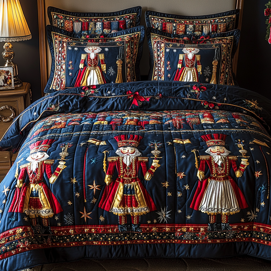 Christmas Nutcracker TAI041124285 Quilt Bedding Set