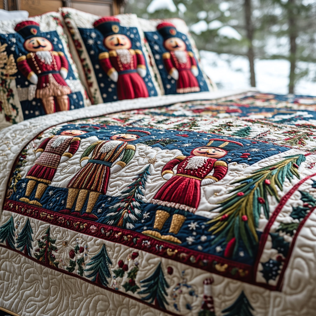 Christmas Nutcracker TAI041124314 Quilt Bedding Set