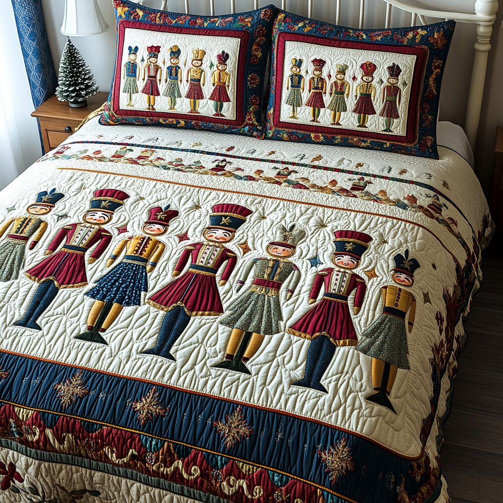 Christmas Nutcracker TAI041124315 Quilt Bedding Set