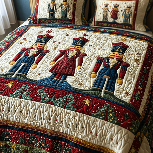 Christmas Nutcracker TAI041124316 Quilt Bedding Set