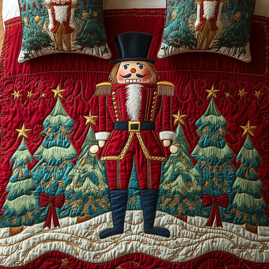 Christmas Nutcracker TAI041124325 Quilt Bedding Set