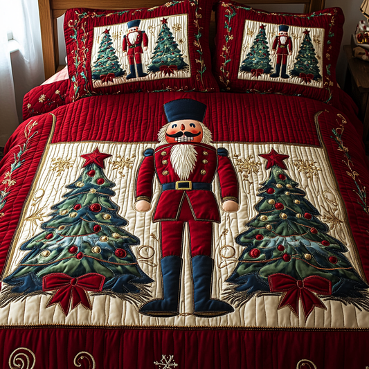 Christmas Nutcracker TAI041124329 Quilt Bedding Set