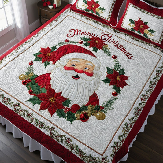 Christmas Santa NTA041124418 Quilt Bedding Set