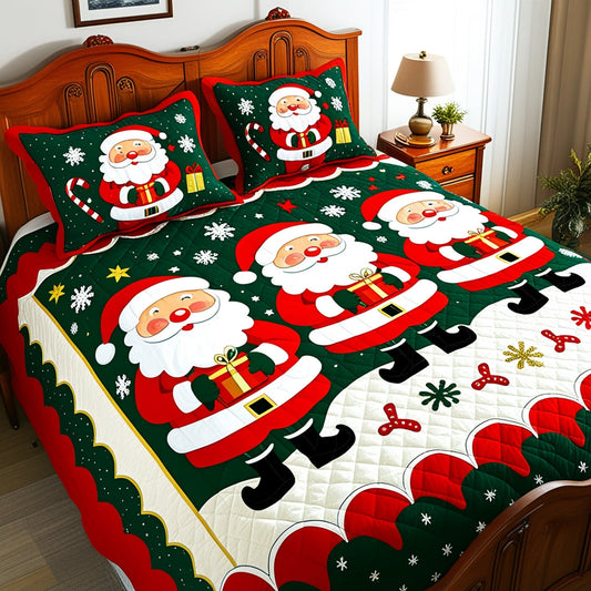 Christmas Santa NTA041124430 Quilt Bedding Set