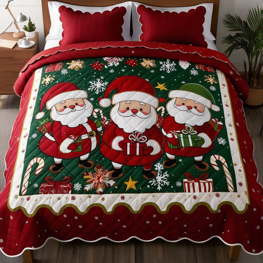 Christmas Santa NTA041124431 Quilt Bedding Set