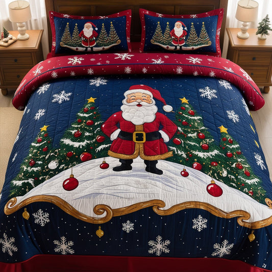 Christmas Santa NTA041124432 Quilt Bedding Set