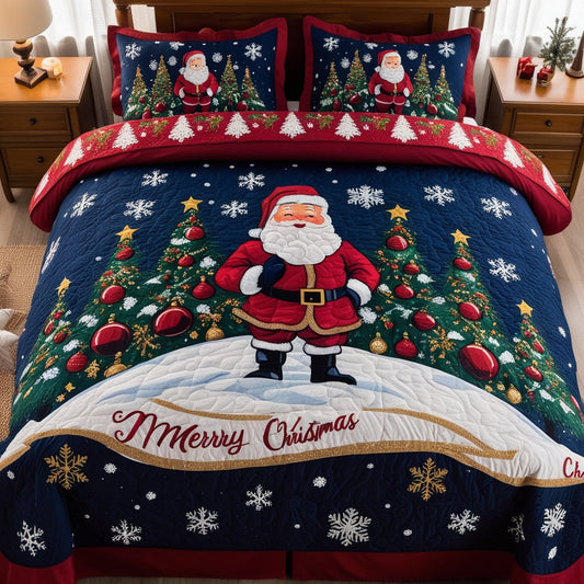 Christmas Santa NTA041124434 Quilt Bedding Set