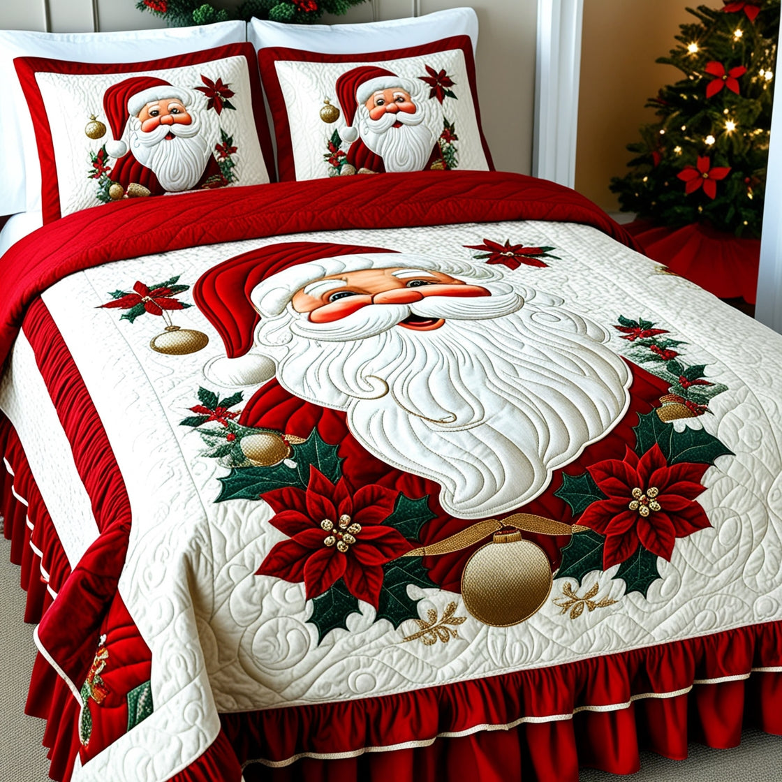 Christmas Santa NTA041124438 Quilt Bedding Set