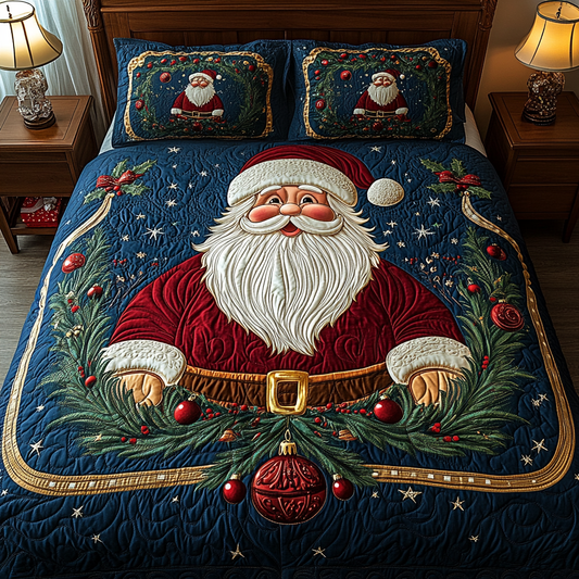 Christmas Santa TAI041124176 Quilt Bedding Set