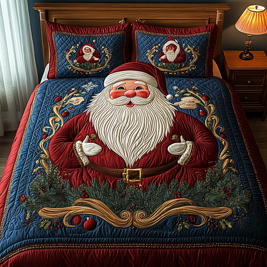 Christmas Santa TAI041124179 Quilt Bedding Set