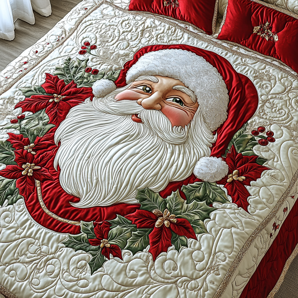 Christmas Santa TAI041124194 Quilt Bedding Set