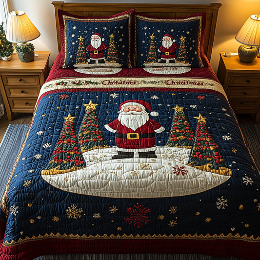 Christmas Santa TAI041124385 Quilt Bedding Set