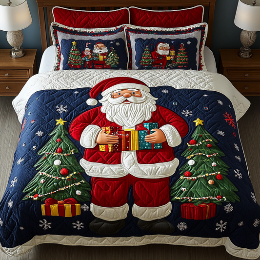 Christmas Santa TAI061124128 Quilt Bedding Set