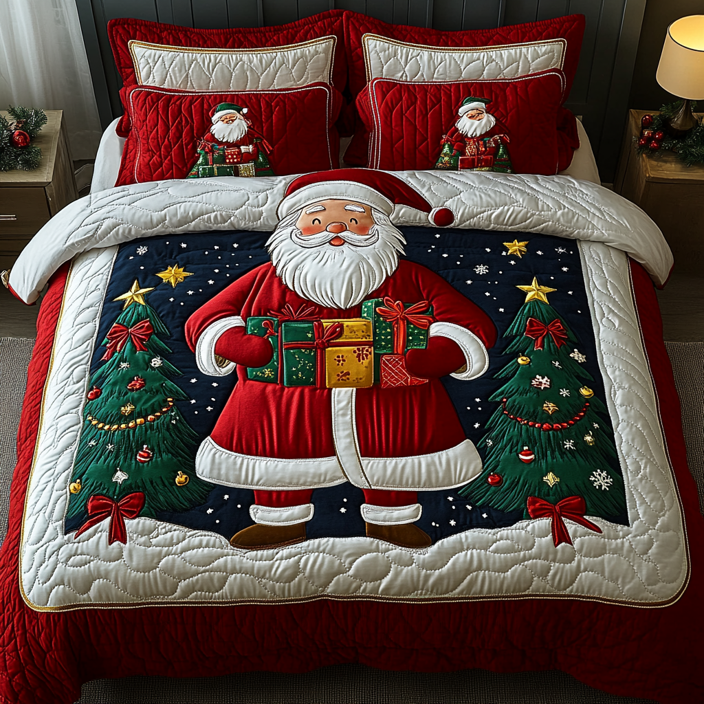 Christmas Santa TAI061124130 Quilt Bedding Set