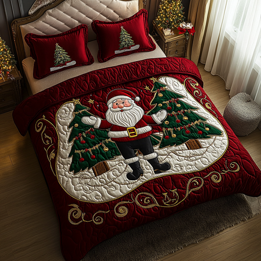 Christmas Santa TAI061124135 Quilt Bedding Set