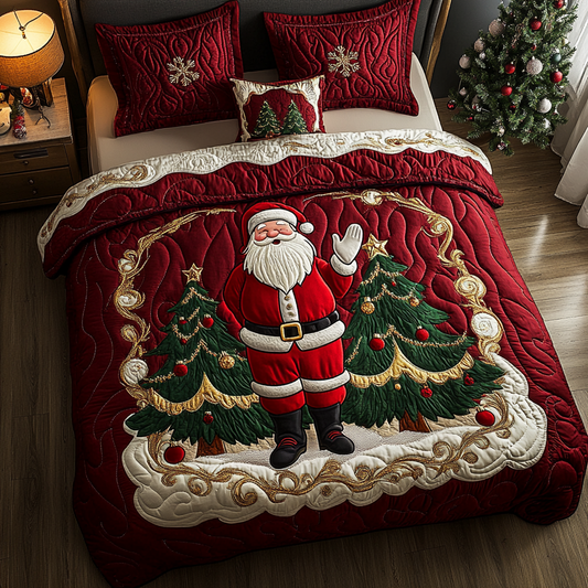 Christmas Santa TAI061124144 Quilt Bedding Set