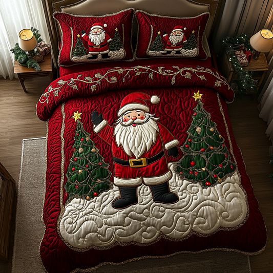 Christmas Santa TAI061124147 Quilt Bedding Set