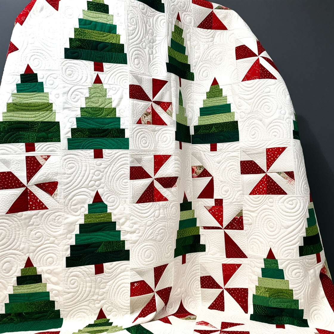 Christmas Tree NTA151024060 Quilt Blanket