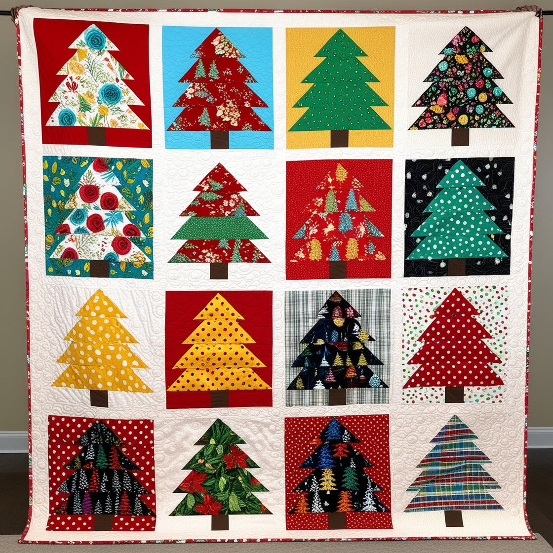 Christmas Tree NTA151024212 Quilt Blanket