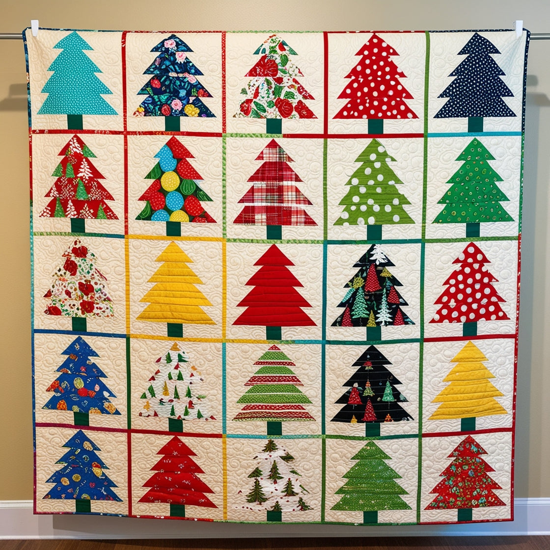 Christmas Tree NTA151024215 Quilt Blanket