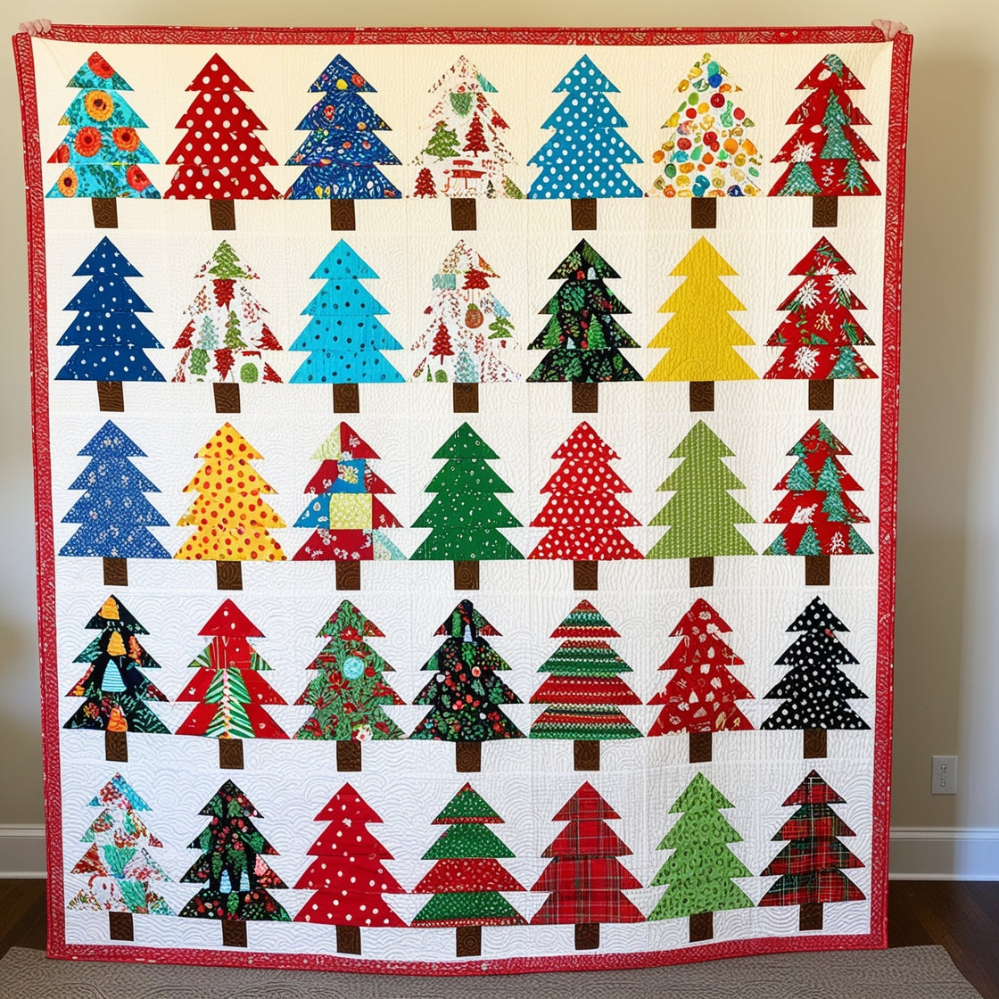 Christmas Tree NTA151024219 Quilt Blanket