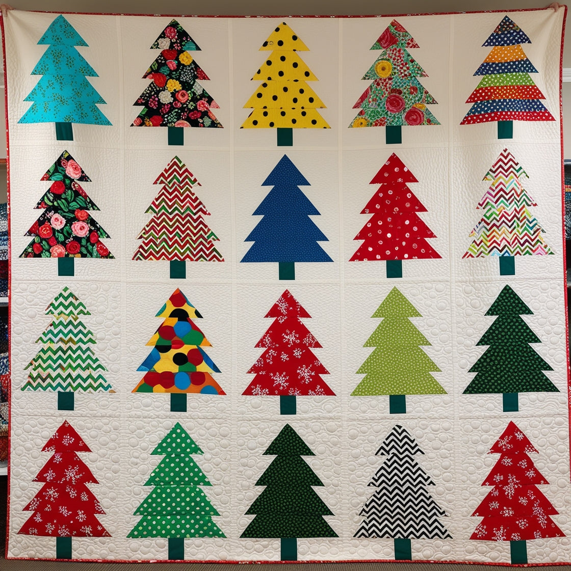 Christmas Tree NTA151024222 Quilt Blanket