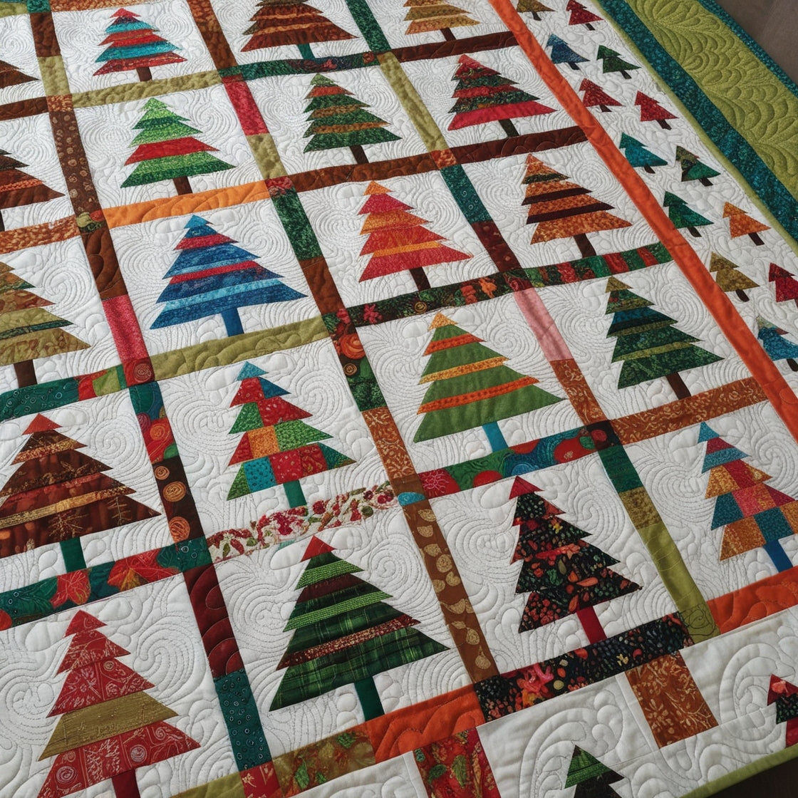 Christmas Tree NTA151024330 Quilt Blanket