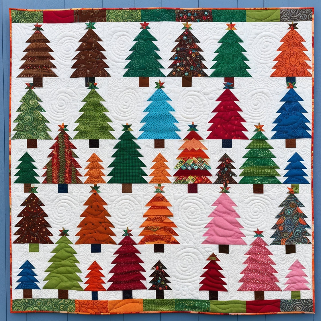 Christmas Tree NTA151024331 Quilt Blanket