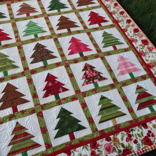 Christmas Tree NTA151024335 Quilt Blanket