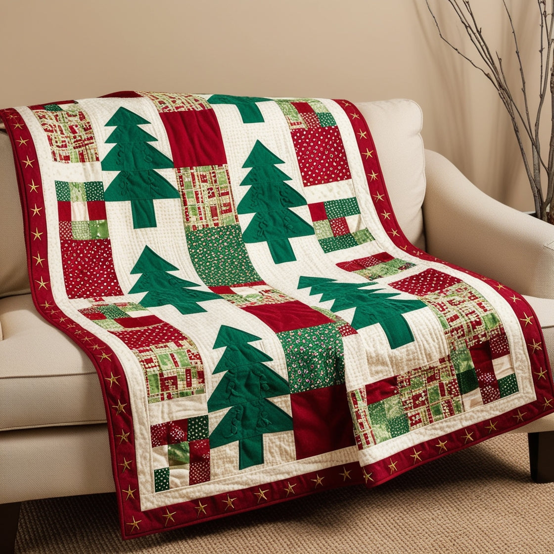 Christmas Tree NTA281024096 Quilt Blanket