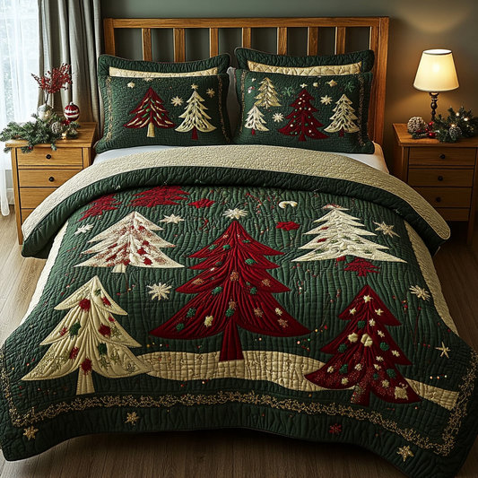 Christmas Tree TAI041124240 Quilt Bedding Set