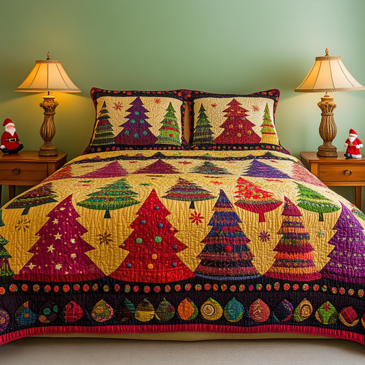 Christmas Tree TAI061124154 Quilt Bedding Set