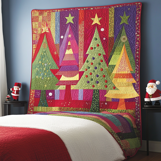 Christmas Tree TAI061124310 Quilt Blanket