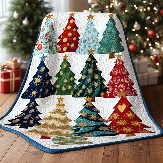 Christmas Tree TAI061124343 Quilt Blanket