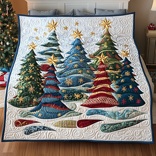 Christmas Tree TAI311024294 Quilt Blanket