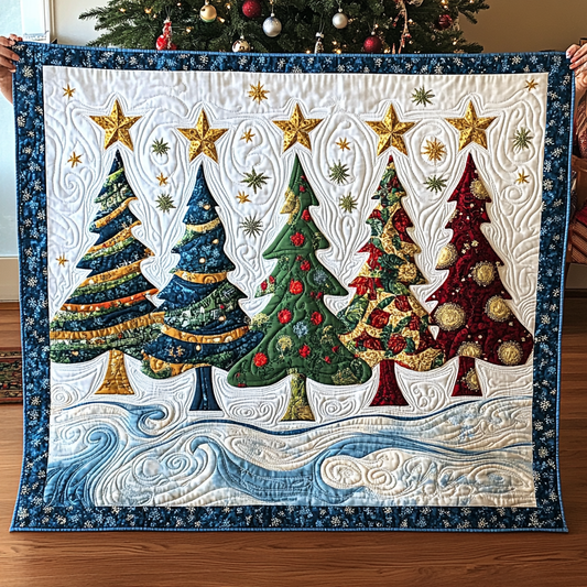 Christmas Tree TAI311024302 Quilt Blanket