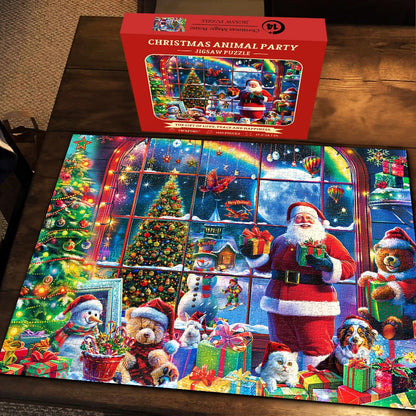 Christmas Magic House Jigsaw Puzzle 1000 Pieces