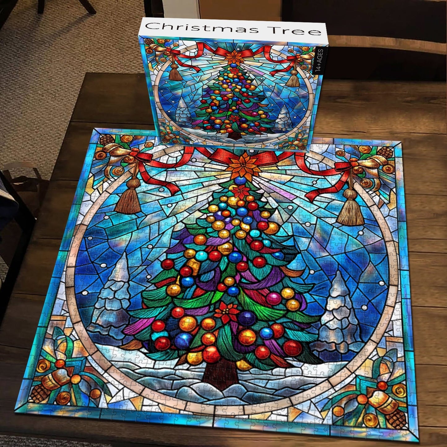 Christmas Tree Jigsaw Puzzle 1000 Pieces