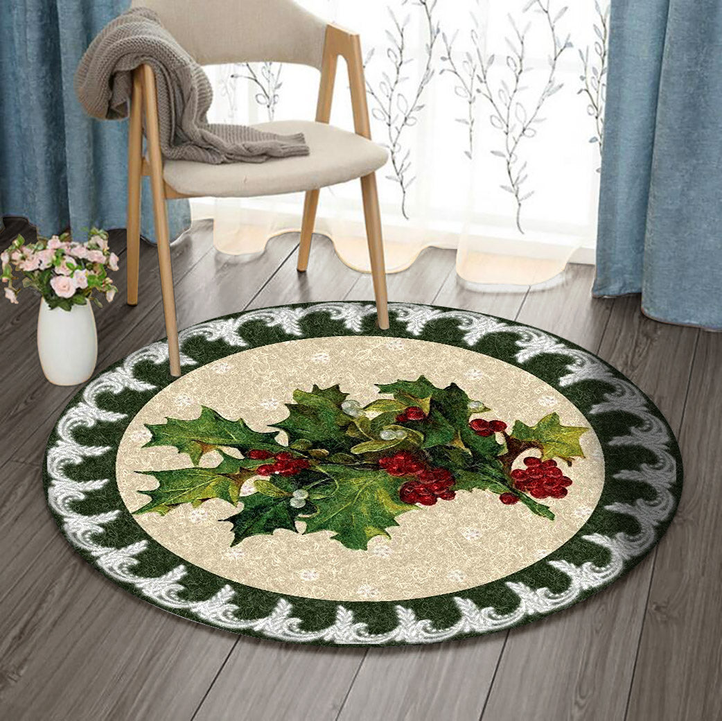 Christmas BL240921RR Round Area Rug