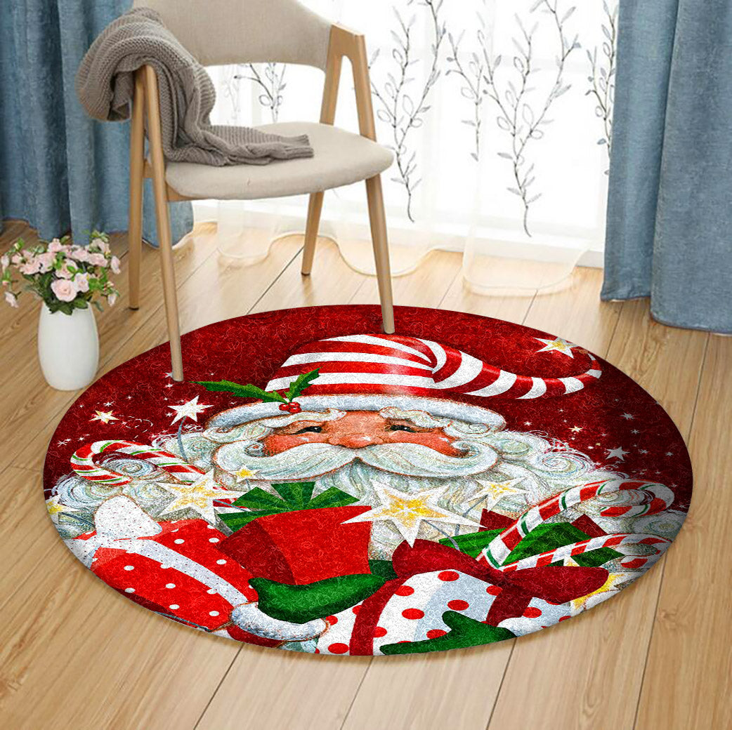 Christmas NT070923RR Round Area Rug