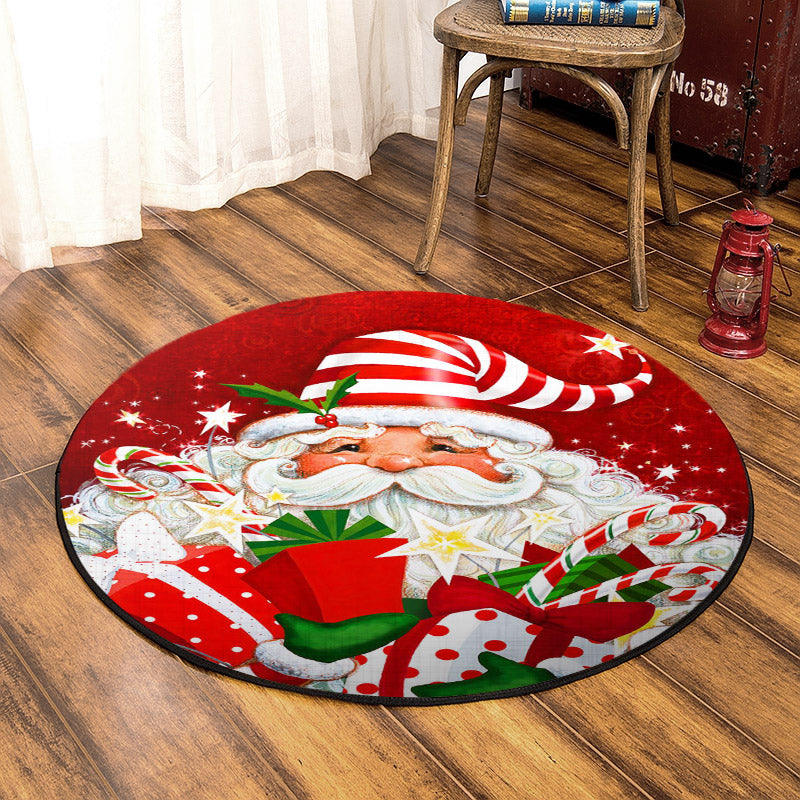 Christmas NT070923RR Round Area Rug