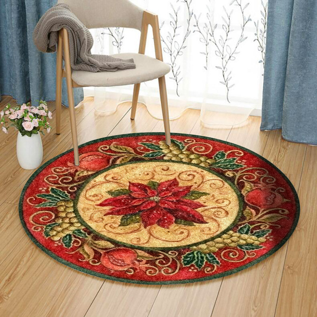 Christmas NT2910125RR Round Area Rug